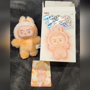 Pop Mart Labubu Big Into Energy Vinyl Plush Pendant (Happiness)